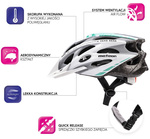 METEOR CYCLING HELMET MV29 Drizzle M 55-58 cm pink / black