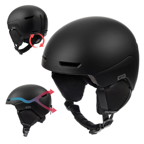 Ski helmet Meteor Avalo M 55-58 cm black