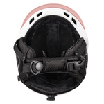 Skihelm Meteor Montara M 55-58 cm weiß/rosa