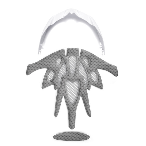 METEOR CYCLING HELMET Shimmer S 52-56 cm white