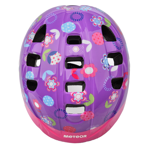 Kids bike helmet MA-2 S 48-52 cm Flower