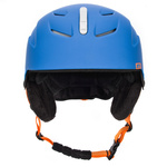 Skihelm Meteor Lumi M 55-58 cm blau/grau