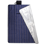 Picknickdecke Meteor 3XL 220x200 cm Kariert blau