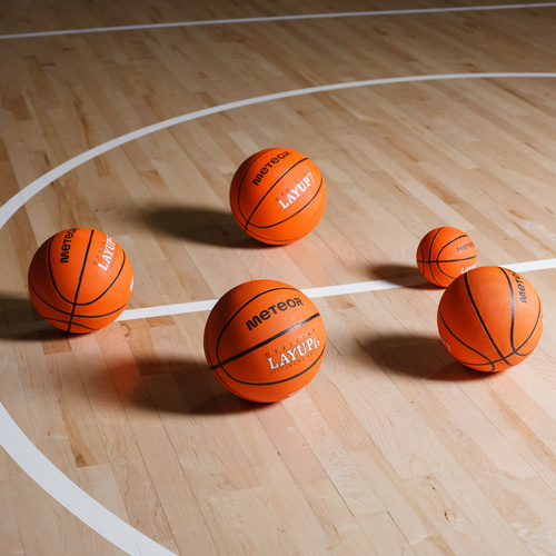 Basketball Meteor Layup 7 Orange