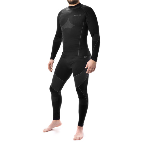 Herren Thermounterwäsche Meteor XL/XXL schwarz