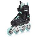 Inlineskates Meteor L 38-41 Urbo schwarz/minzfarben