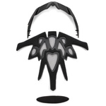 Fahrradhelm Meteor Shimmer L 58-61 cm schwarz
