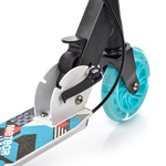 Scooter Meteor Dragon LED Wheels, Handbrake, Foldable