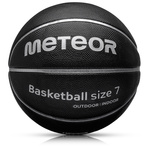 Piłka do koszykówki treningowa Meteor Cellular 7 czarny/srebrny