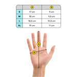 Winter gloves Meteor Nevis L black