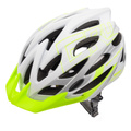 Fahrradhelm Meteor Gruver M 55-58 cm weiß/grün
