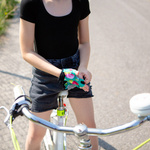 Fahrradhandschuhe Meteor Kids M Schmetterlinge