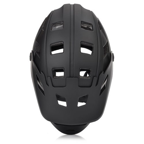 Fullface-Fahrradhelm Meteor Hydra L 58-61 cm schwarz