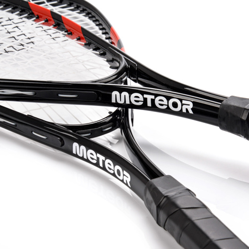 Speed Badminton Set Meteor 2 rackets, 3 ailerons