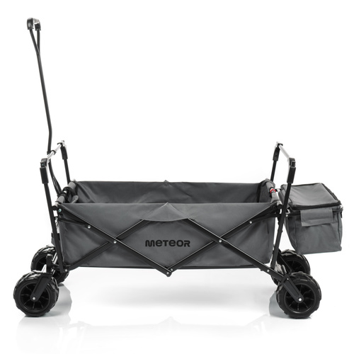Wózek transportowy z daszkiem Meteor XR-100 szary