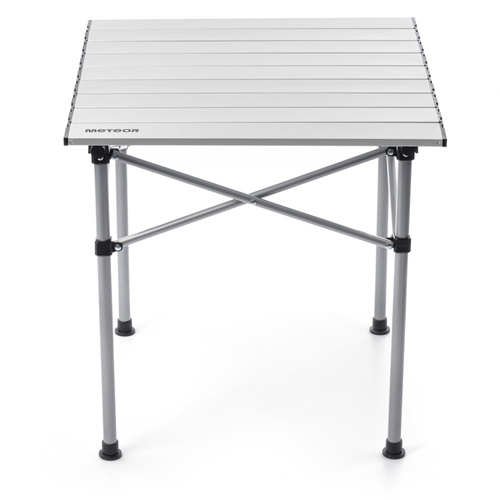 Meteor Bankada folding table silver