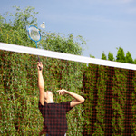 Portable badminton net Meteor 5.1x2.2 m