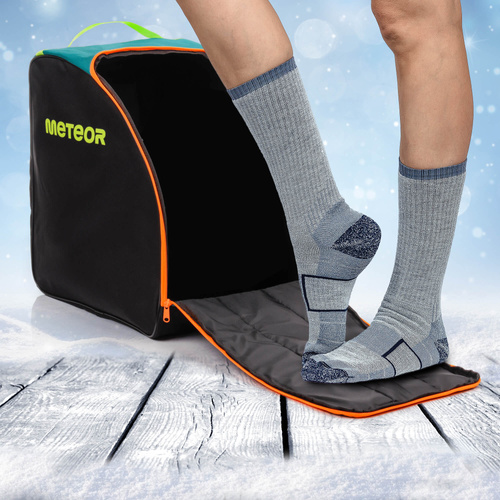 Ski-Set Meteor Norse grün/schwarz