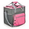 Pink/gray melange