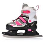 Meteor 2in1 L Rollschuhe 38-41 rosa/grau