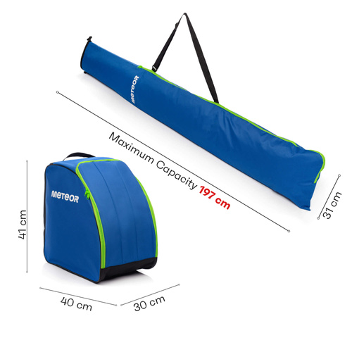 Ski set Meteor Norse blue
