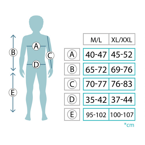 Herren Thermounterwäsche Meteor XL/XXL schwarz