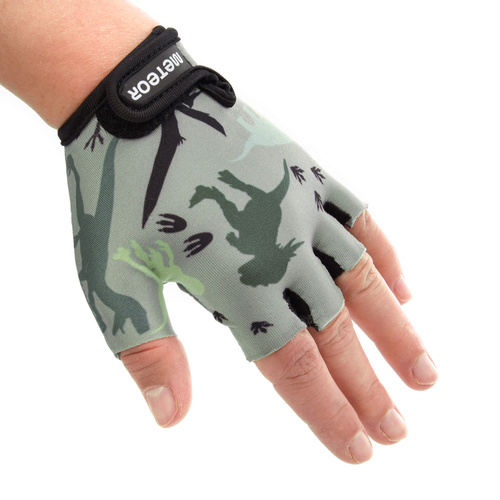 Fahrradhandschuhe Meteor Kids XS Dinosaurier