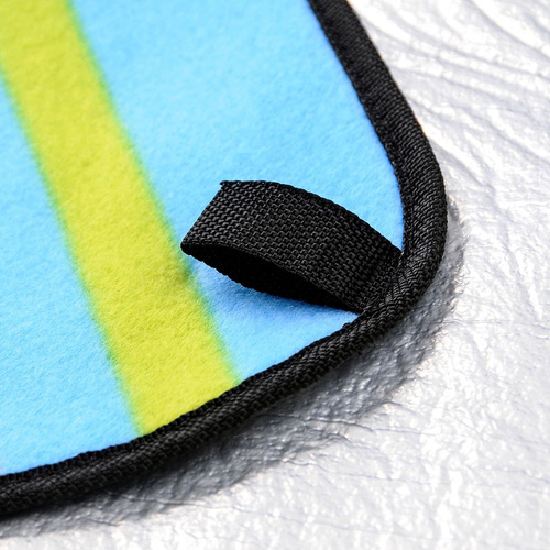 Picnic Blanket Meteor 2XL 200x200 cm Multicolor Stripes