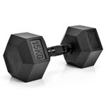 Hexagonale Hantelstange 15 kg Meteor