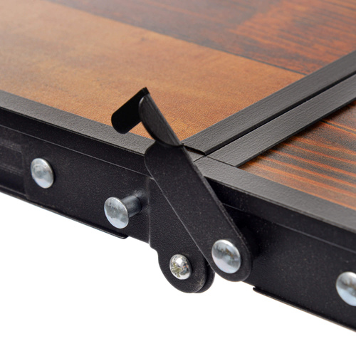 Stół składany z krzesłami Meteor Pesta wood