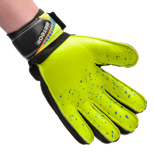 Goalkeeper gloves Meteor Defence 4 yellow