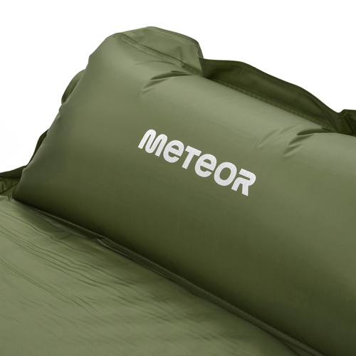 Self inflating mat Meteor 200×66×3,8 cm green