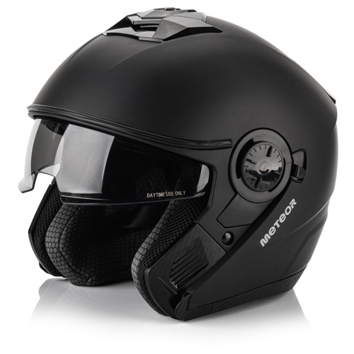 Kask motocyklowy Meteor Hekato XL 61 cm czarny