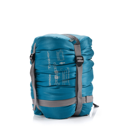 Schlafsack Meteor Timber Baumwolle blau