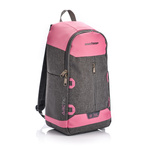 Cooler backpack Meteor Arctic 10 l pink/grey melange