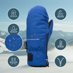 Winter gloves Meteor Orel S navy/black