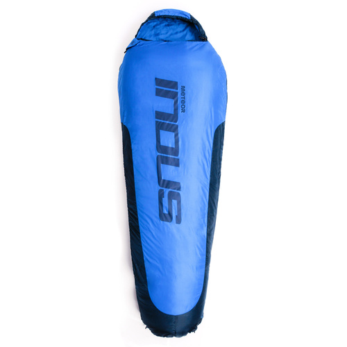 Sleeping bag Meteor Indus R navy blue / blue