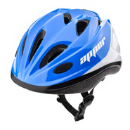 Kinderfahrradhelm Meteor KS07 M 52-56 cm Apper blau