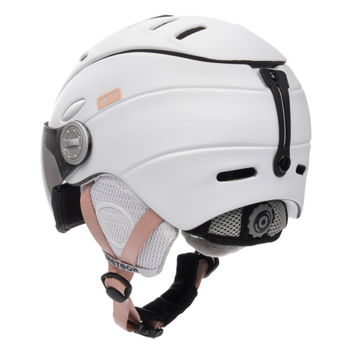 Kask narciarski Meteor Holo M 55 -58 cm biały