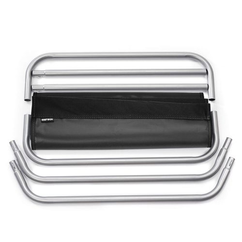 Meteor Slumber liegestuhl schwarz