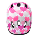 Kids bike helmet KS06 XS 44-48 cm Pink hearts