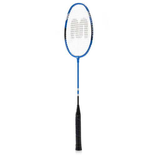 Badminton Set Meteor 2 rackets, 6 ailerons blue