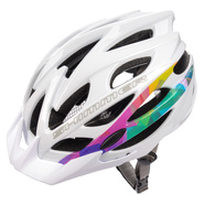 Fahrradhelm Meteor Shimmer M 55-58 cm weiß