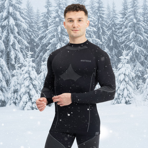 Herren Thermounterwäsche Meteor XL/XXL schwarz