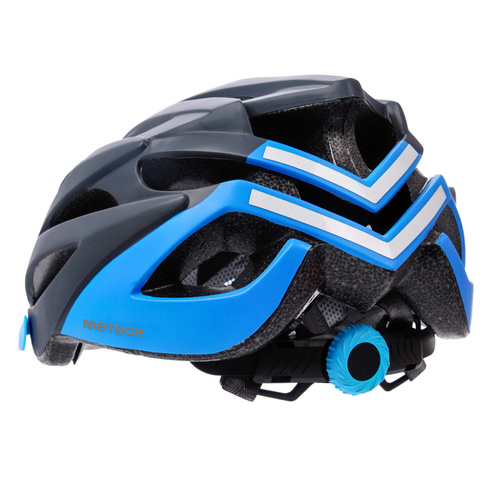 Fahrradhelm Meteor Marven L 58-61 cm grau/blau