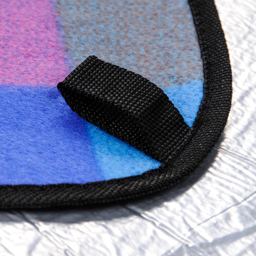 Picnic Blanket Meteor XL 180x200 cm Multicolor checker
