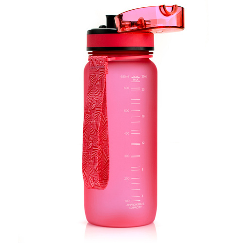 Sports water bottle Meteor 650 ml pink
