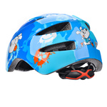 Kids bike helmet PNY11 M 48-53 cm Dogs blue