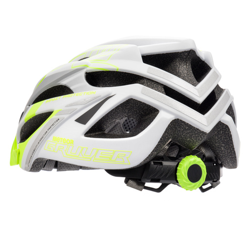 Meteor cycling helmet Gruver M 55-58 cm white/green