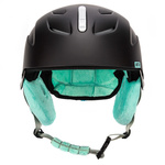 Skihelm Meteor Lumi M 55-58 cm mint/schwarz